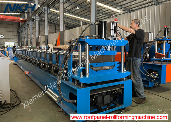 Standing seam roll forming machine, boltless roofing, flex-lok, straight roof panel, fixing clip