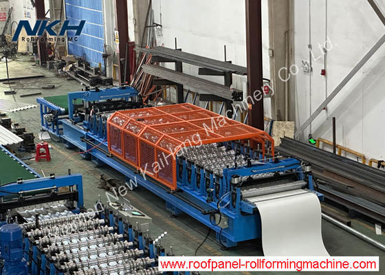 845 Metal Roof Tile Roll Forming Machine with PLC Control