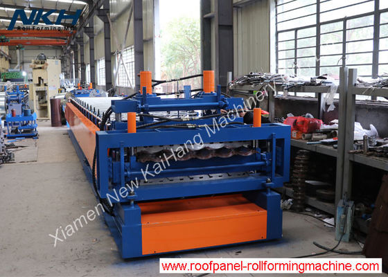 comprar Rollo del tejado de la techumbre/de teja que forma la máquina, metal que forma, laminando, capa doble, doble capa de acero online manufacture