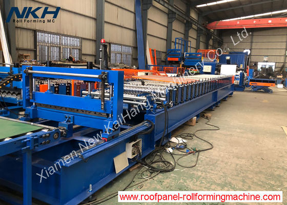 comprar Máquina formadora de rollos de paneles corrugados de 1000 mm-1250 mm online manufacture