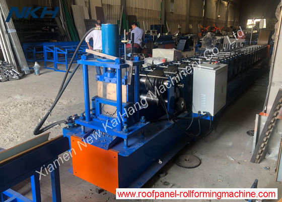 comprar 24 rollos de formación del canal del agua de lluvia de la estación que forman la máquina para el canal del agua de lluvia, laminadores en frío del canal online manufacture