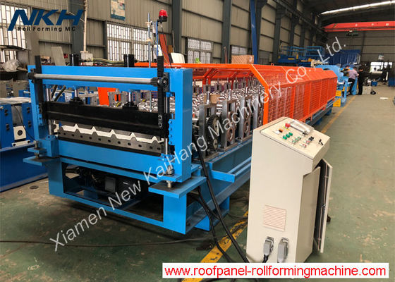 comprar Rollo profesional del panel del tejado que forma la máquina para las hojas trapezoidales del metal online manufacture