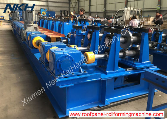 comprar Rollo de acero de calibre pesado que forma el grueso de la máquina 5m m con la caja de cambios online manufacture