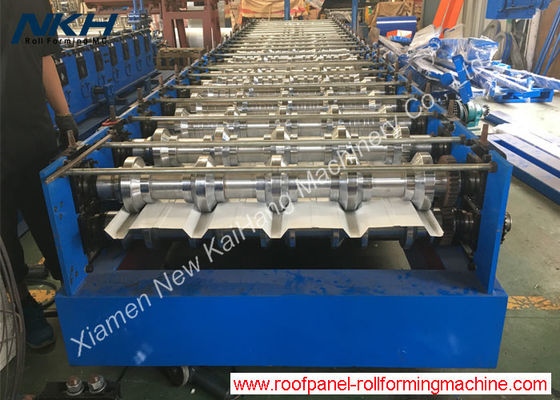 comprar Cadena de producción continua del panel de bocadillo trabajo anterior del rollo del panel del tejado con la línea de la PU online manufacture