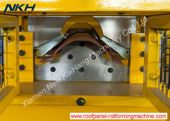 comprar Rollo galvanizado del casquillo de Ridge del tejado del metal que forma la máquina que destella de la esquina del control del PLC de la máquina online manufacture