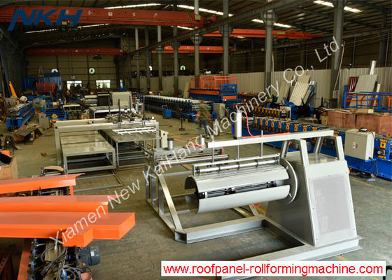 comprar Línea de acero de la máquina que raja de la hoja de metal 0,3 - 1,0 * 1250m m con el Re-mecanismo de botes giratorios online manufacture