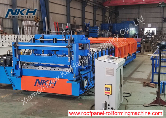 YX22-211-1105 Máquina de moldeado de azulejos para techos con rodillo Máquina de techos metálicos Servo motor de conducción