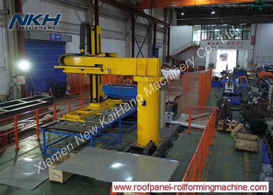 Línea de apilamiento, corte y enderezamiento /0.3-3.0mm*1550mm Máquina de corte a medida Máquina personalizada Línea automatizada de procesamiento de láminas de metal