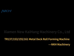 TR137/153/157/161 Máquina de moldeado de rodillos de cubierta metálica