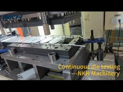 Pruebas continuas de matriz de NKH Machinery