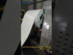 Máquinas para la formación de rodillos de techo con punzón en línea