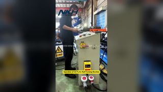 Operación de la máquina perfiladora de correas CZ